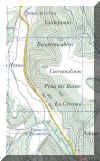 Mapa Cercona, Peña del Buitre, las Hoyas... (376-III Mapa Topográfico Nacional)