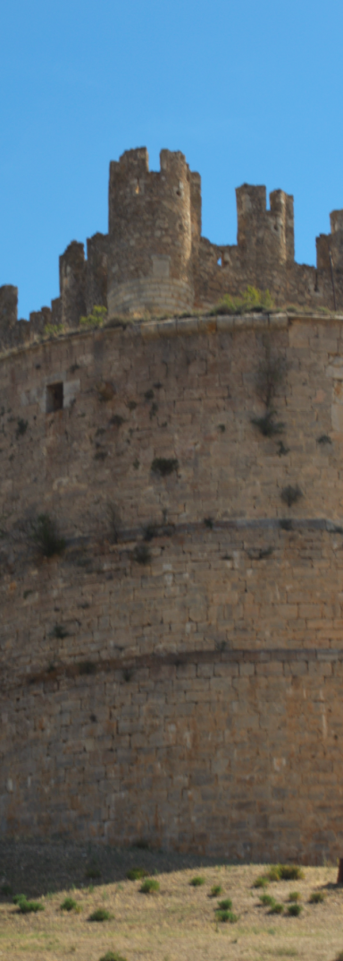 Castillo de Berlanga de Duero. Fortaleza descomunal