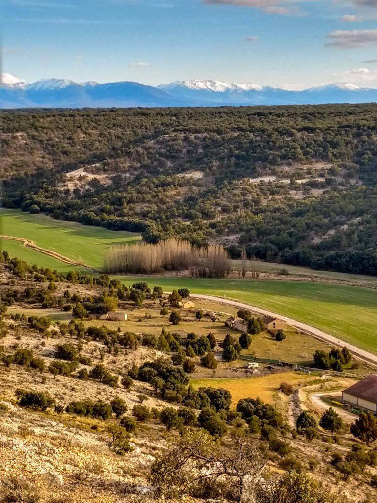 los neveros desde la Cercona La nieve en la Sierra de Ayllón